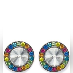 Kurt Geiger Octavia Gemstone Statement Stud Earrings